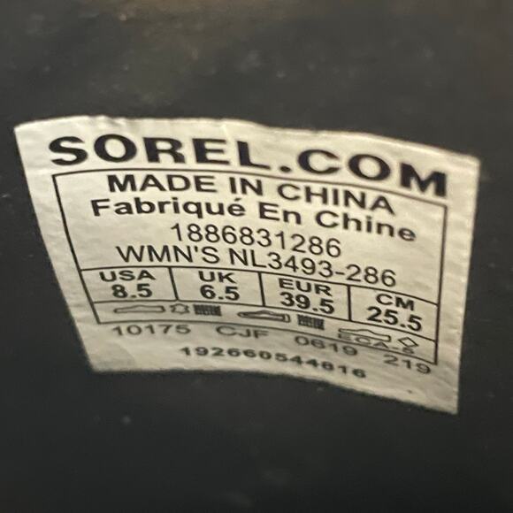 Sorel Tan Joan Of Arctic Wedge II Chelsea Ankle Bootie Waterproof Women’s sz 8.5 - Picture 12 of 15